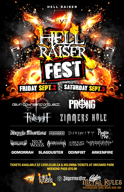 WARFACE guitarist Laura Christine performing at Hell Raiser Fest